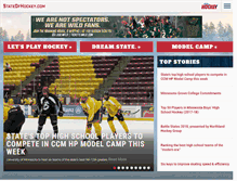 Tablet Screenshot of letsplayhockey.com